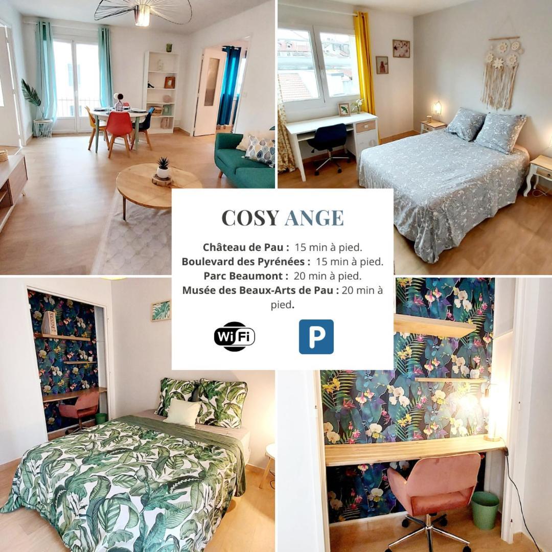 Cosy Ange 3Ch - Place Verdun & Garage & Balcon 波城 外观 照片